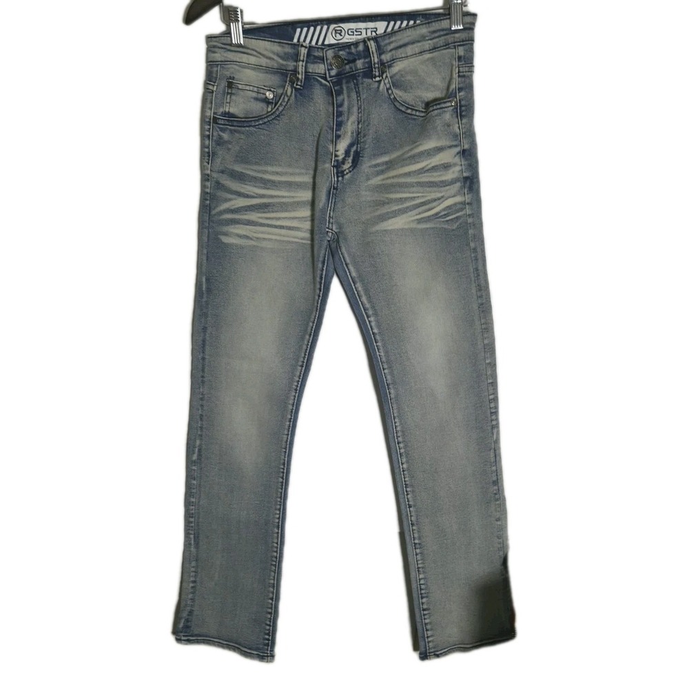 RGSTR (Register)Premium Jeans Size 29 Light Wash Acid Wash Slim Straight Stretch